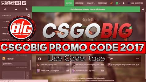 csgo big promo code.